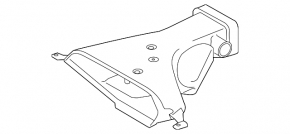 Воздухоприемник Lexus RX450h 10-15