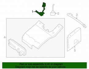 Камера передняя Infiniti JX35 QX60 16-20 рест
