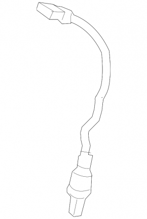 Лямбда-зонд второй Volvo XC90 16-22 T5, T8