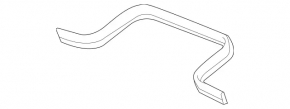Уплотнитель решетки дворников Mercedes W167 GLE 350 450 20-26