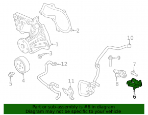 Корпус термостата Ford Escape MK3 13-16 1.6T