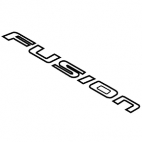 Эмблема надпись FUSION крышки багажника Ford Fusion mk5 19-20