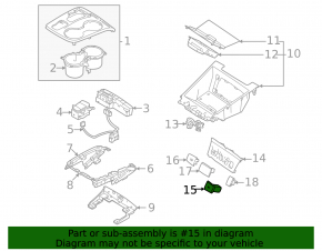 USB Hub Hyundai Tucson 22-26 передний