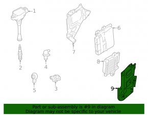 Кронштейн Transmission Control Module Mitsubishi Outlander 22-26