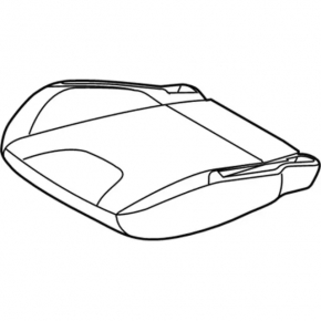 Пассажирское сидение Ford Focus mk3 15-17 рест, без airbag, titanium