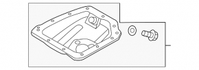 Поддон масляный Hyundai Veloster 12-15 1.6