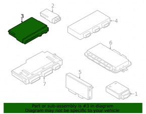 MODUL DE CONTROL SCAUN ȘOFER BMW X3 F25 11-17