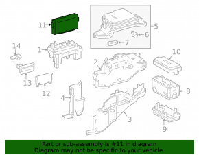 Computer semiconduc Lexus RX350 RX450h 16-19