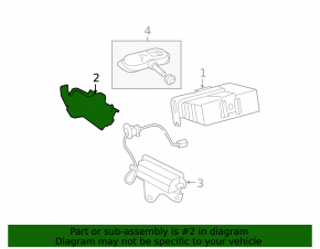 SIDE TIRE PRESSURE SENSOR Lexus IS250 IS350 06-13