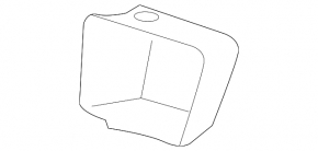 Grilă bară față dreapta BMW 7 G11 G12 16-22 cu tip M, capac și ornament bară, canal de frână