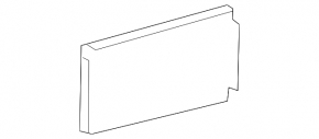 Suport frontal lonjeron stânga față Toyota Sienna 04-10