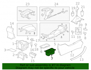 Подстаканники Honda Accord 13-17 с хромом, царапины