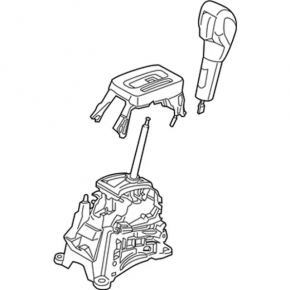 Шифтер КПП Ford Fiesta 11-19