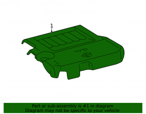 Capac motor Toyota Highlander 14-16 3.5