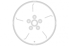Диск колесный R16x6.5J Hyundai Elantra 21-23