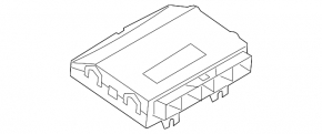 HVAC Control Module BMW X1 F48 16-22