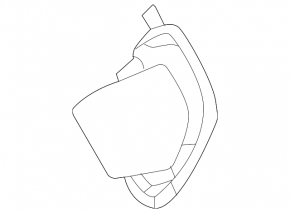 Ornament evacuare dreapta pentru Mercedes W167 GLE63 21-25 AMG
