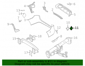 Ornament evacuare dreapta pentru Mercedes W167 GLE63 21-25 AMG