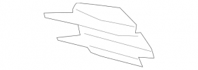 Grilă bara față stânga Mercedes Clasa C W206 300 22-23 AMG pachet
