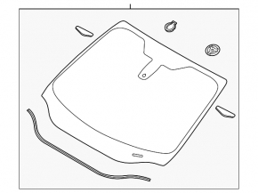 Лобовое стекло Ford C-max MK2 13-18