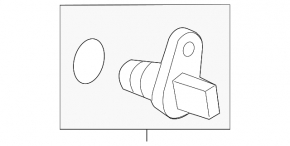 Senzor arbore cotit Nissan Rogue 14-20 2.5