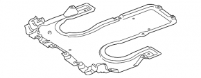 Apărătoare spate motor Mercedes Clasa S W222 14-20 RWD