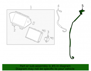 Antenna Assembly, GPS Tcu Acura MDX 14-20