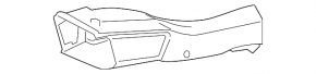 Conducta aer disc frana stanga BMW X5 F15 14-18 nou original