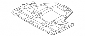 Защита двигателя передняя Subaru Outback 10-14