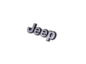 Эмблема двери багажника Jeep Compass 17-26 серая
