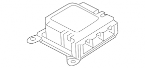 Modulul airbag SRS calculatorul airbag-urilor de siguranță Mitsubishi Eclipse Cross 18-
