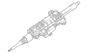 Рулевая колонка Mercedes W167 GLE 350 450 20-26 с электрорегулировкой