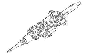 Рулевая колонка Mercedes W167 GLE 350 450 20-26 с электрорегулировкой