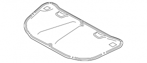 Изоляция капота Mazda 6 18-21