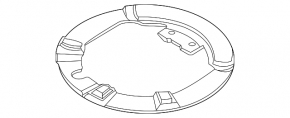 Пенопласт крепления запасного колеса Ford Escape MK4 20-26