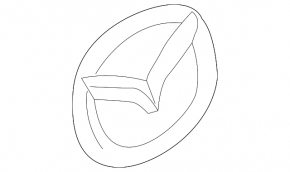 Эмблема значок двери багажника Mazda CX-50 23-26