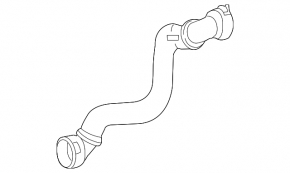 Патрубок системы охлаждения Mercedes C-class W205 300 19-21