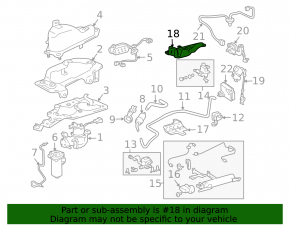 Защита задняя бампера правая Lexus RX300 RX330 RX350 RX400H 04-09