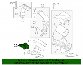 Conducta de aer Lincoln MKC 15 - cauciucuri