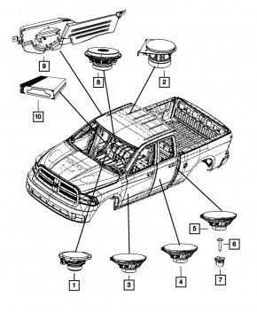 Controlul climatizării pentru Chrysler 200 15-17 manual