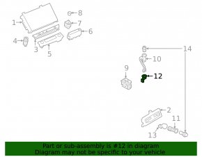 Прикуриватель центральной консоли Audi A4 B9 17-25