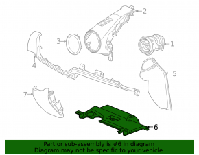 Ornamente pentru picioarele pasagerului la Chevrolet Equinox EV 24-26