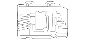 Кронштейн датчика слепых зон BSM правый Mercedes EQE-class V295 23-25 AMG pkg