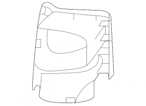 Воздухоприемник Volvo XC60 18-21