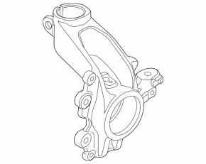 Цапфа со ступицей передняя правая Ford C-max MK2 13-18