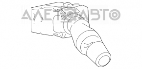 Подрулевой переключатель правый Honda Civic 4d 06-09