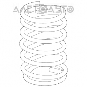 Arcul spate stânga Honda Civic 4d 06-09