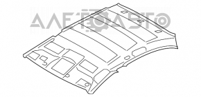 Обшивка потолка Infiniti G25 G35 G37 4d 06-14 без люка