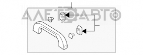 Ручка потолка задняя правая Mazda3 03-08