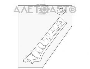 Capacul amortizorului din față dreapta Toyota Rav4 06-12 serie